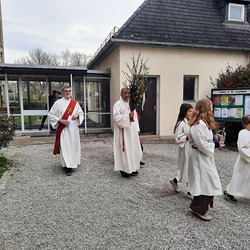 Beginn der Heiligen Woche