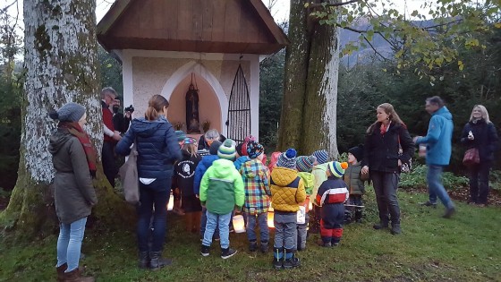 Kindergarten Altenmarkt  / Pater Ulrich Diel OSB Martinfeier
