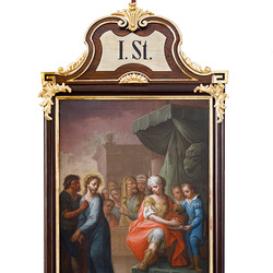 Jesus wird zum Tode verurteilt.