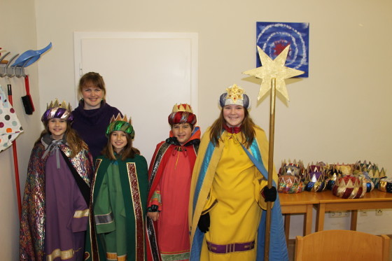 Sternsinger St. Gallen 2014 / Pater Ulrich Diel OSB