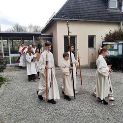 Beginn der Heiligen Woche